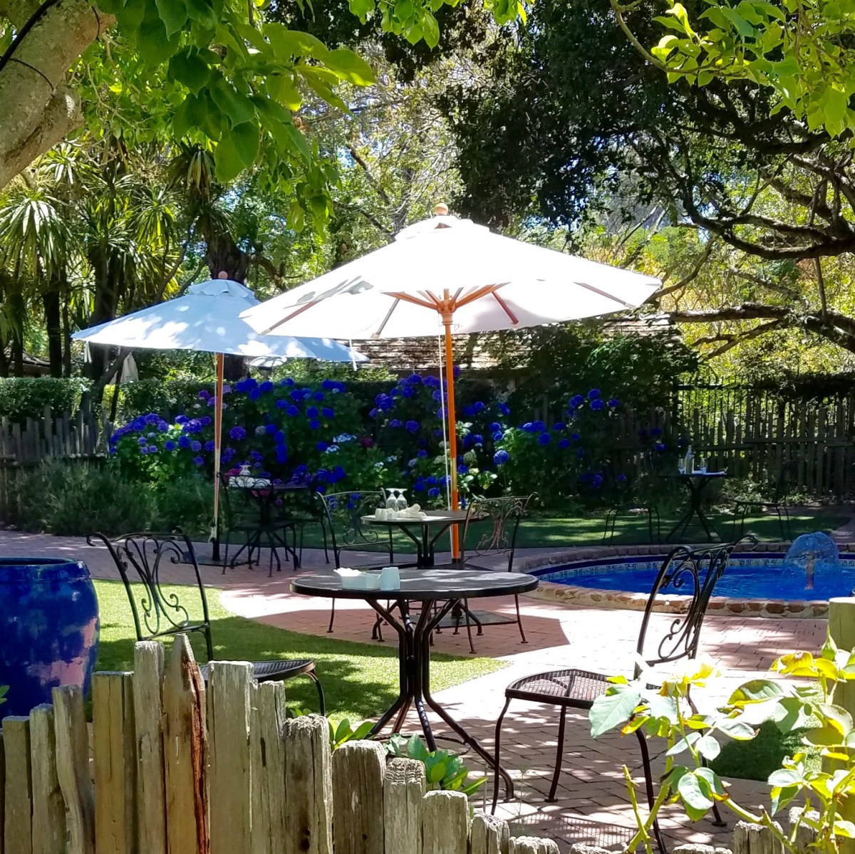 Allied Arts Blue Garden