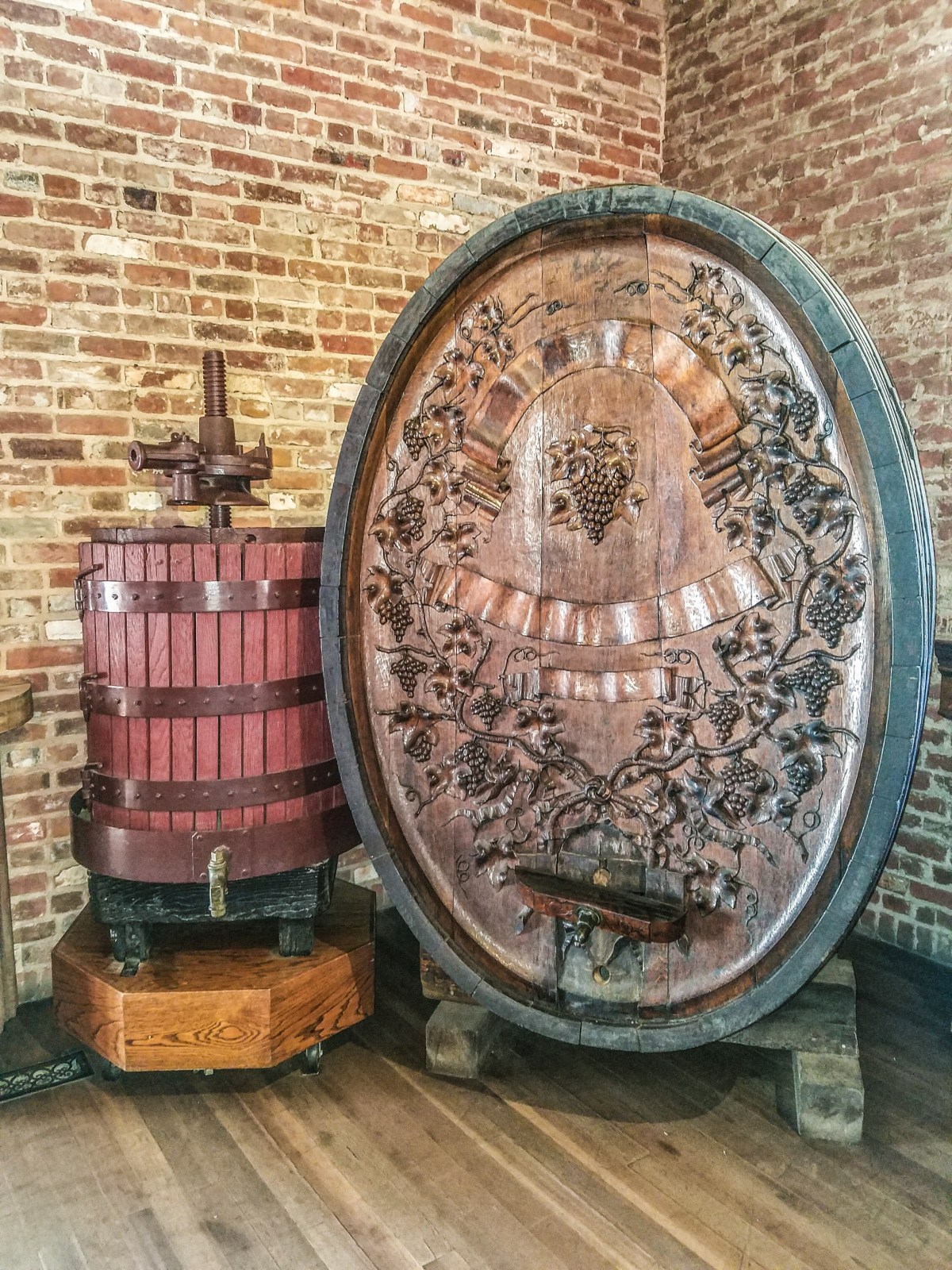 Inside the tasting room