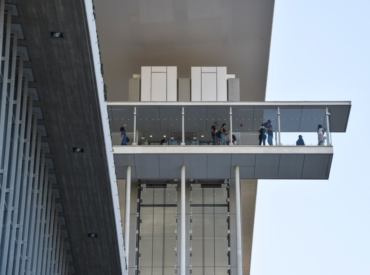 Skywalk at the Athens Cultural Center