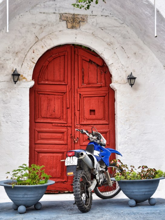 Red Door in Parga LR